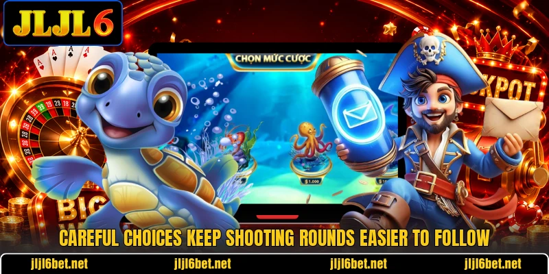 Careful choices keep shooting rounds easier to follow Careful choices keep shooting rounds easier to follow