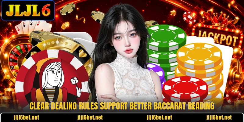 Clear dealing rules support better baccarat reading