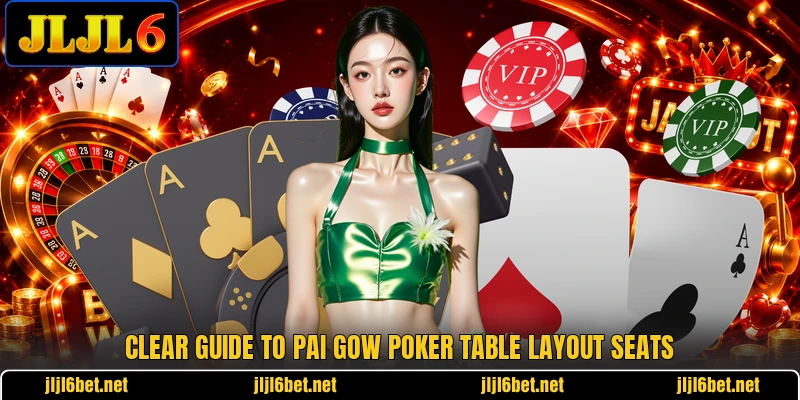Clear guide to pai gow poker table layout seats