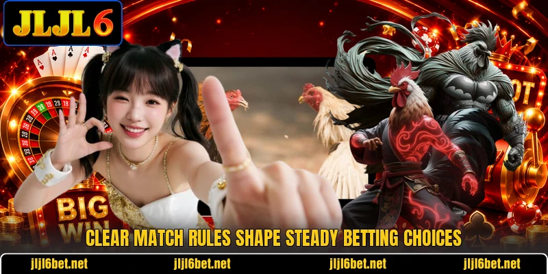 Clear match rules shape steady betting choices
