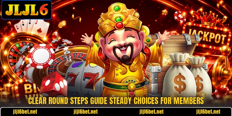 Clear round steps guide steady choices for members