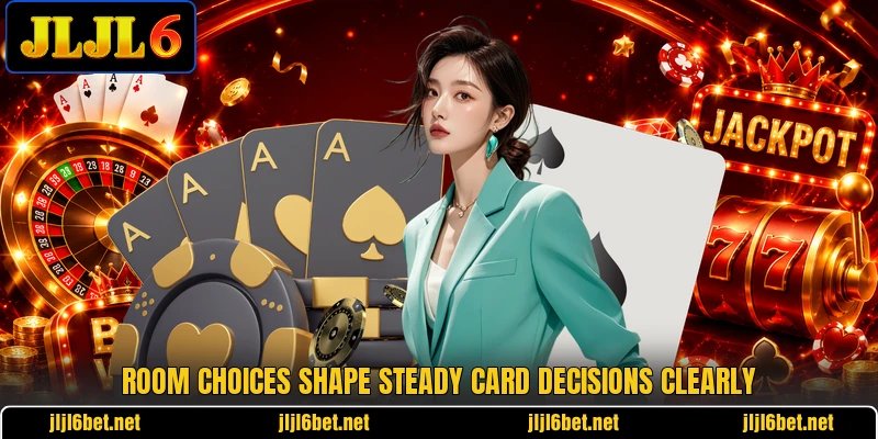Room choices shape steady card decisions clearly Room choices shape steady card decisions clearly