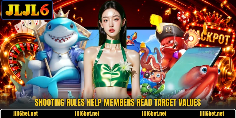 Shooting rules help members read target values Shooting rules help members read target values