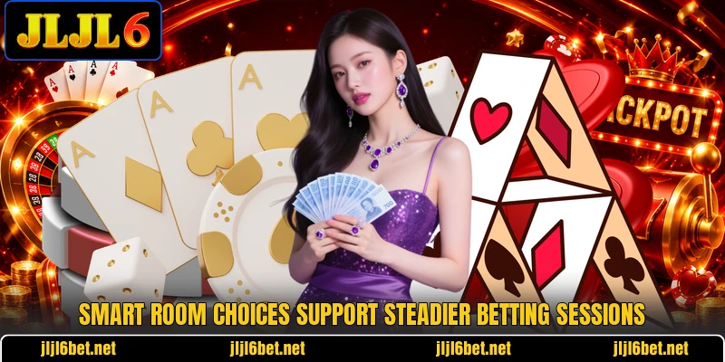 Smart room choices support steadier betting sessions